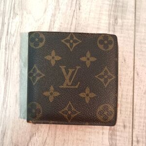 Louis Vuitton Monogram Port Vie Carte Credit Folding Wallet Brown